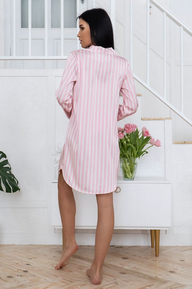 Сорочка с пуговицами Р1480 rose