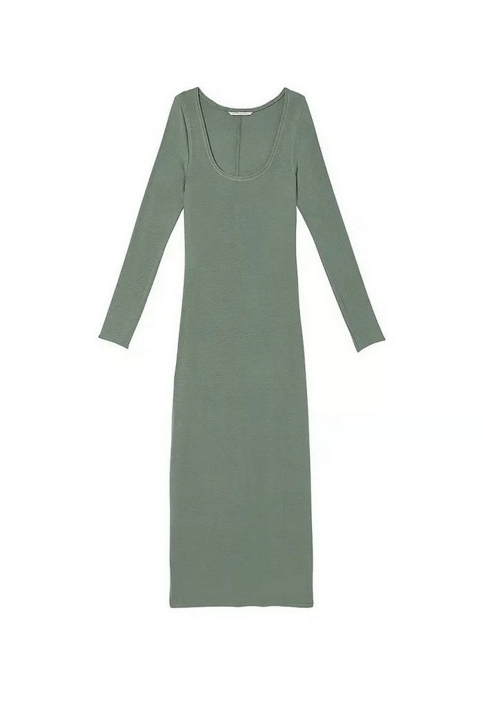 Обтисла сукня міді 674530564 green