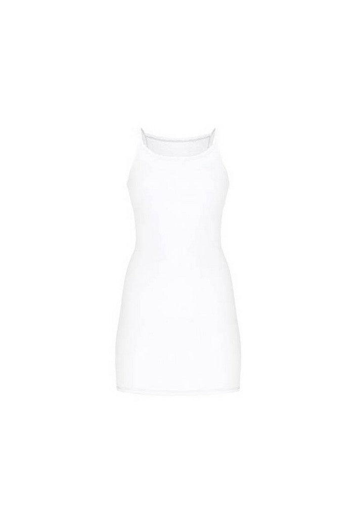 Домашнее платье-комбинация 745242599 white