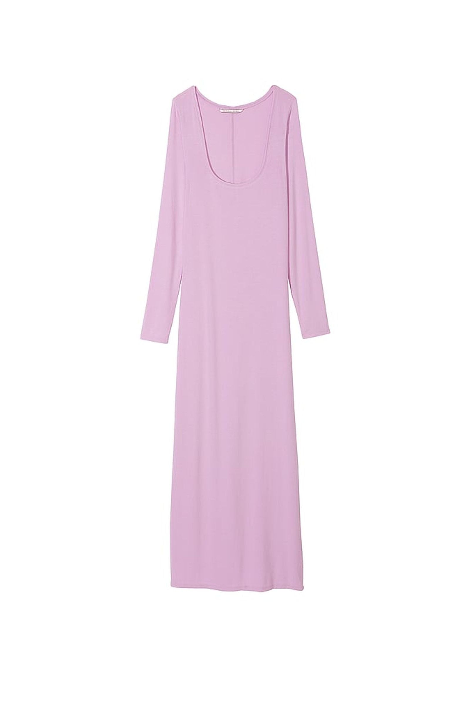 Домашнее платье из модала 802503040 lilac