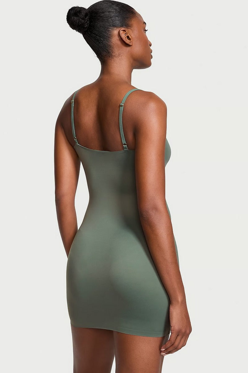 Бесшовное платье под одежду 80996187 green