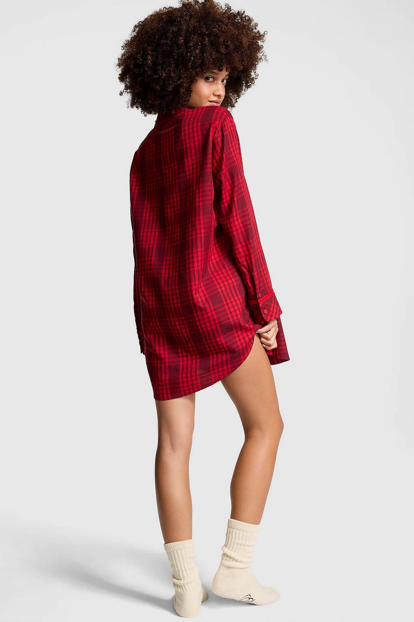 Домашняя рубашка 967228840 red