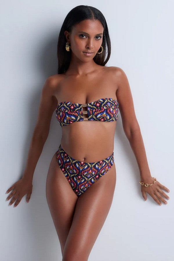 Високі плавки 4Y25 Sunkissed Allure ikat Aubade купальник