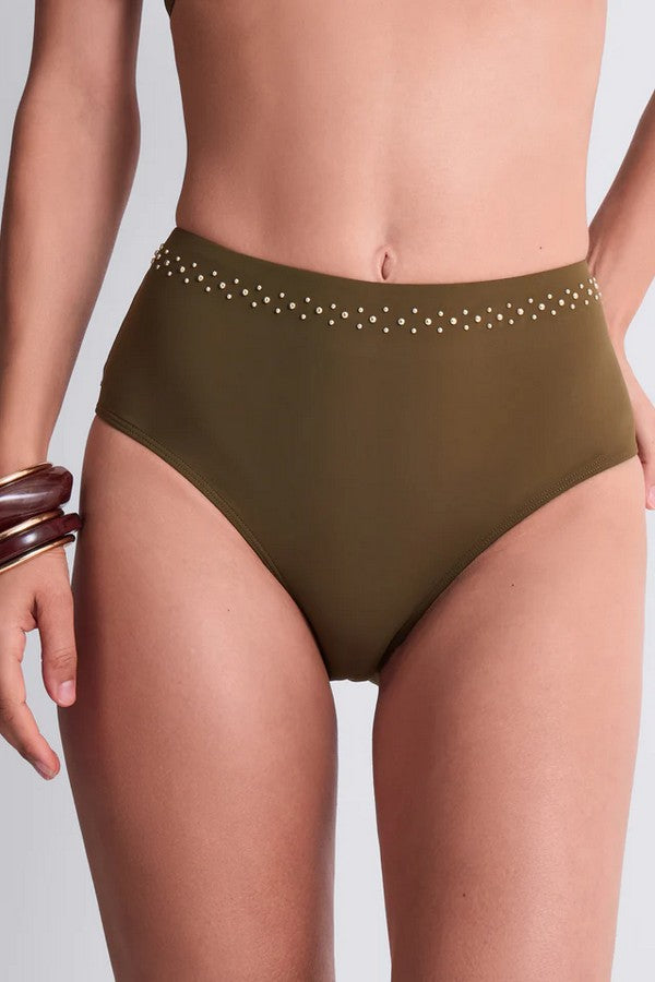 Високі плавки 6P24 Summer Stars khaki Aubade