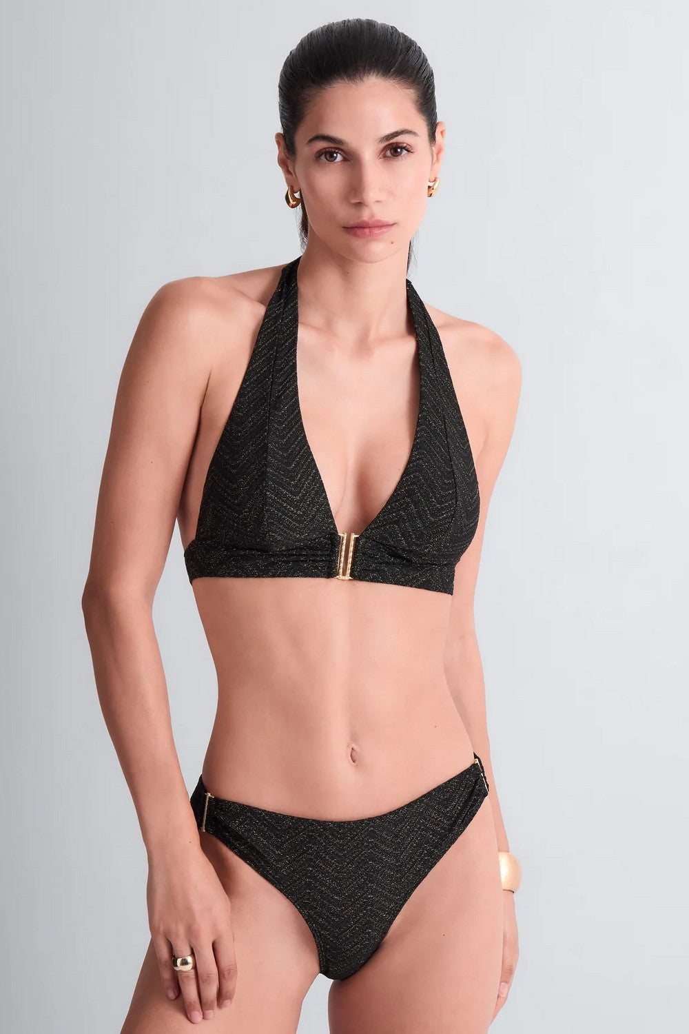 Купальні плавки стрінг 6S26 Golden Horizon black