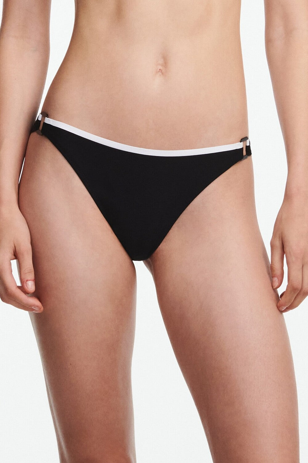 Плавки бразіліана 12IG0 Authentic black/white Chantelle