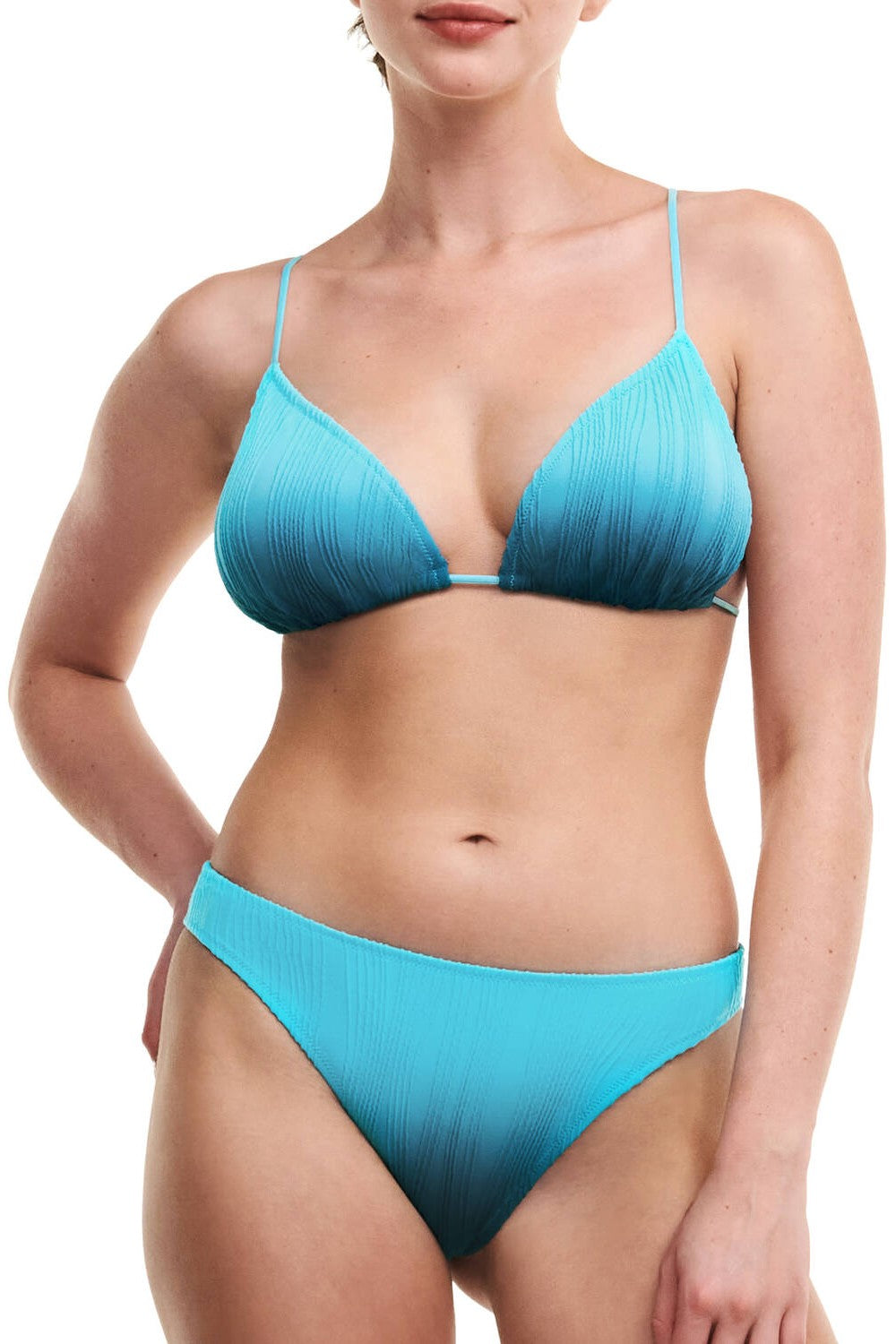 Плавки бразиліана 12VG0 Pulp blue tie&dye Chantelle