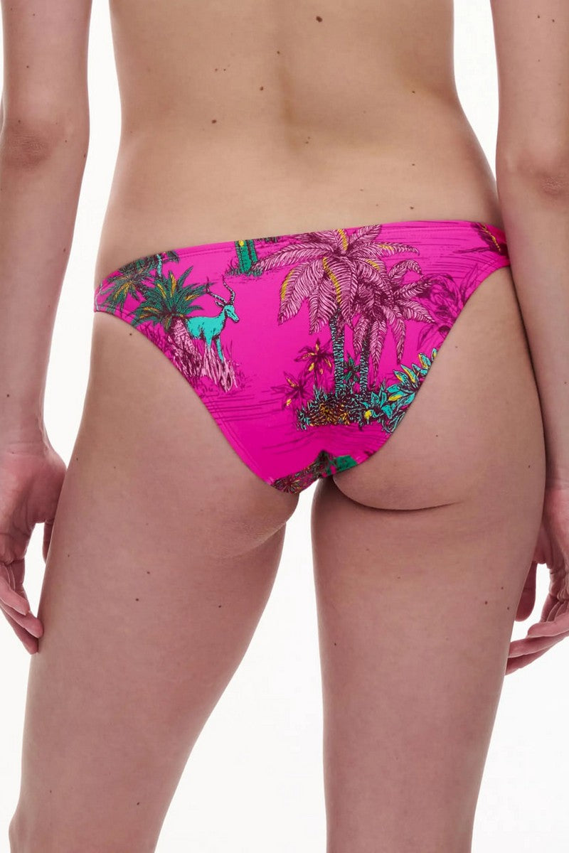 Плавки бікіні 17UA5 Sauvage pink jungle Chantelle спина