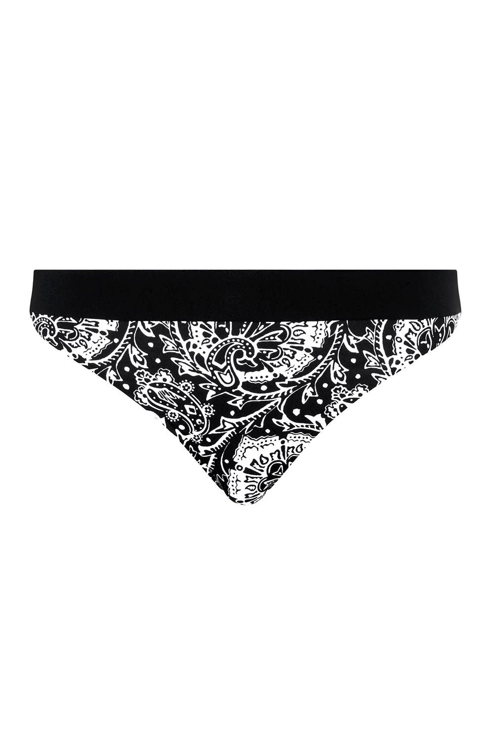 Плавки сліпи 18H3 Flower black flower Chantelle