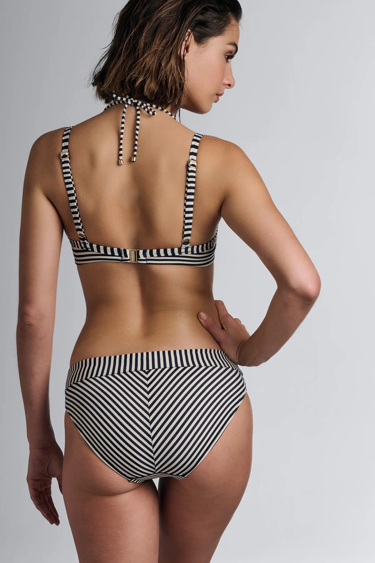 Плавки сліпи 18194 Holi Vintage blue ecru Marlies Dekkers