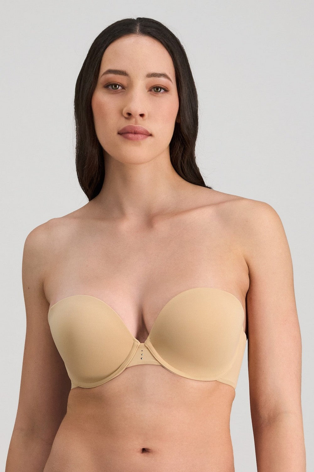 Гладкий бюстгальтер балконет 824059 My Fit FMO Smooth frappe