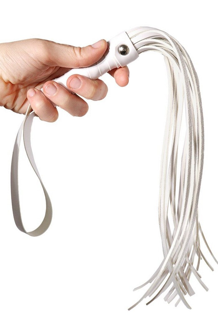 Плеть из эко-кожи Flogger white