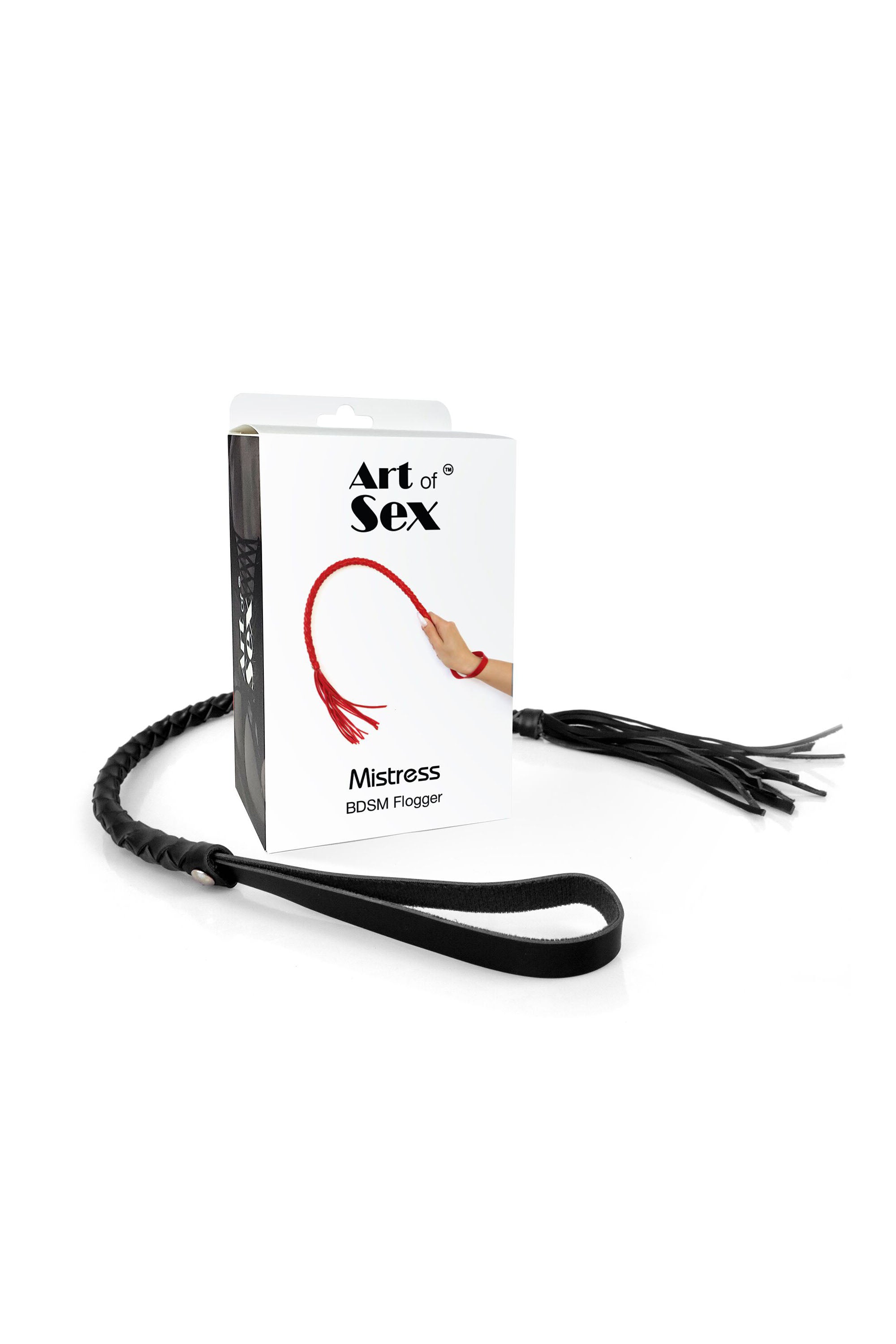 Плеть из эко-кожи Mistress black