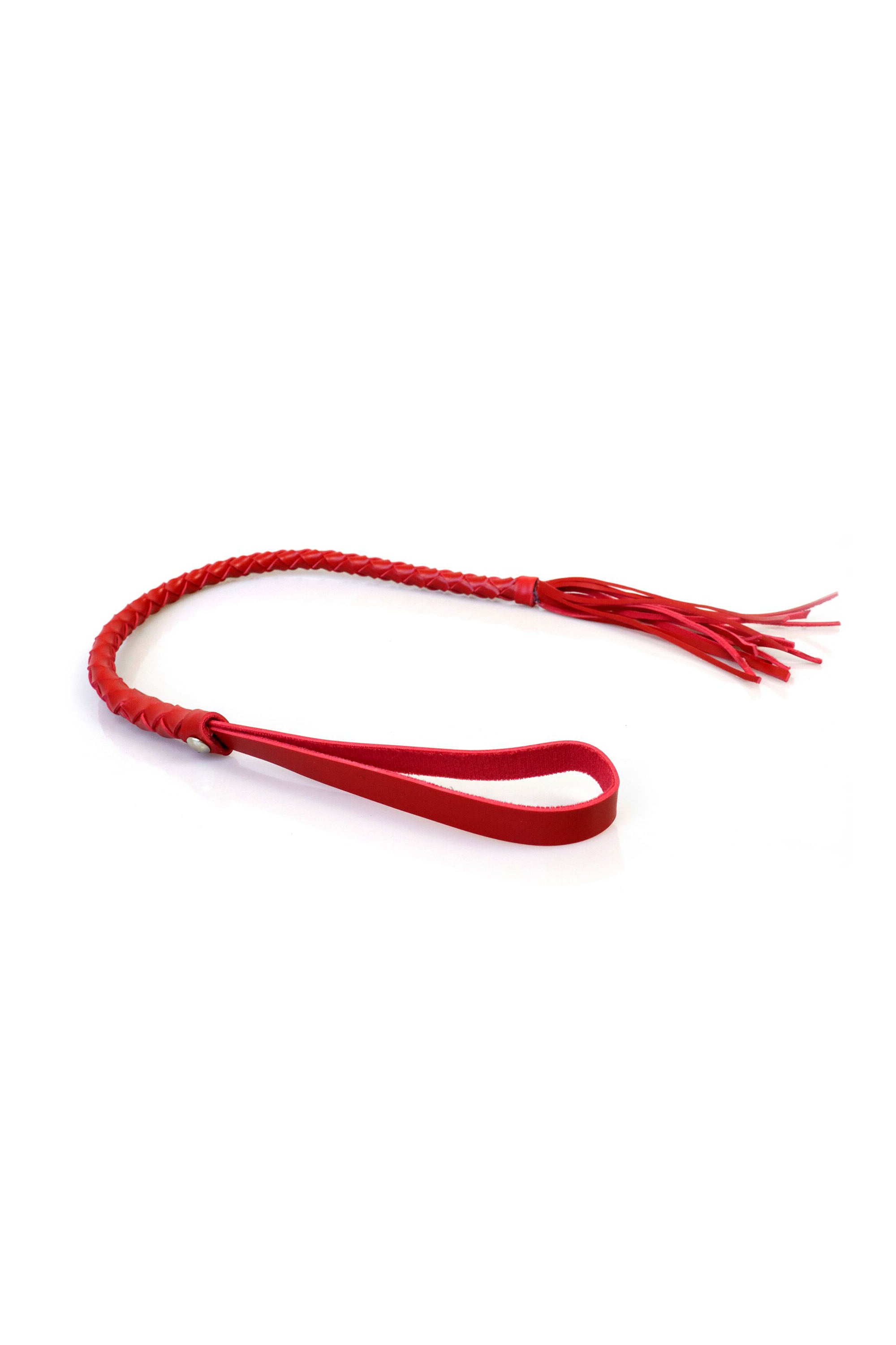 Плеть из эко-кожи Mistress red