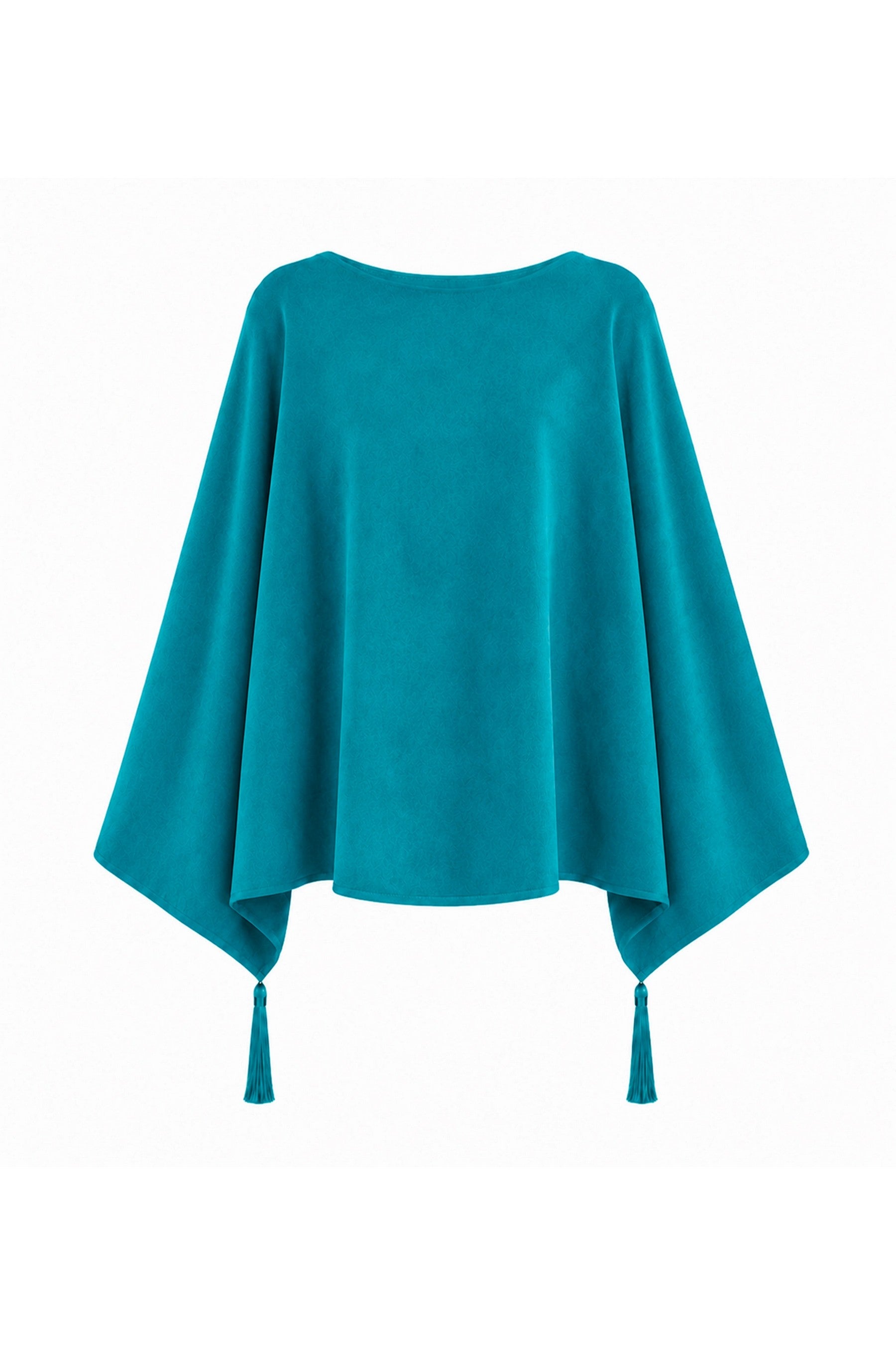 Велюрове пончо 650-2135/119 emerald Anabel Arto