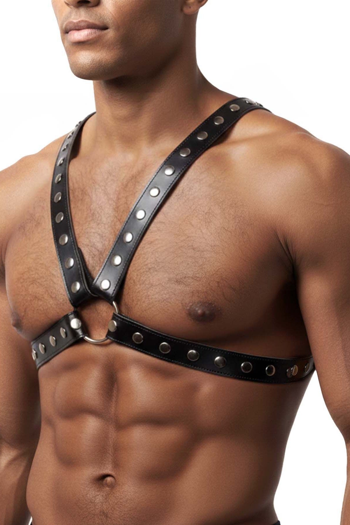 Портупея чоловіча з екошкіри Spartacus blackk Art of Sex