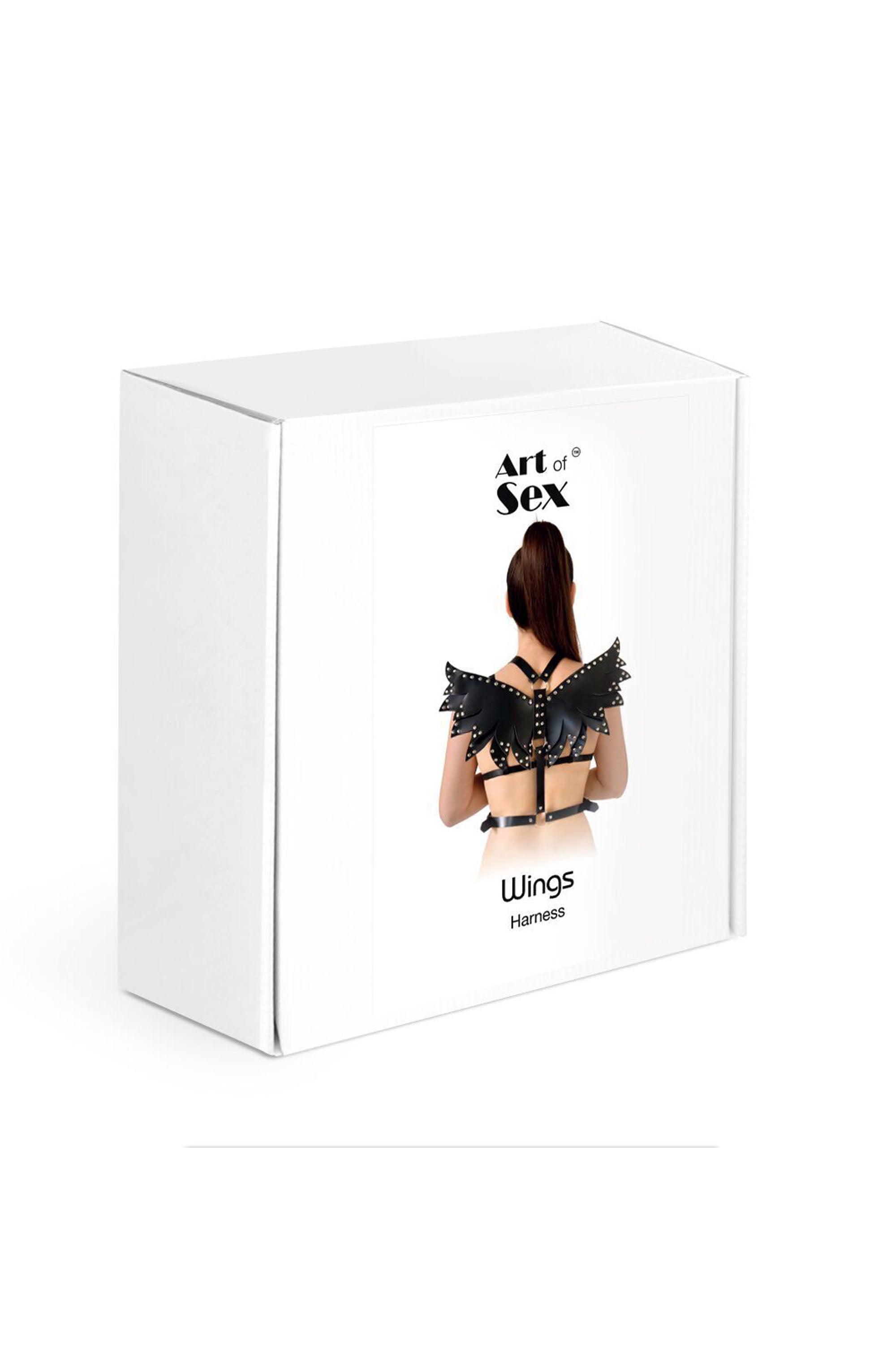 Портупея с крыльями Wings black