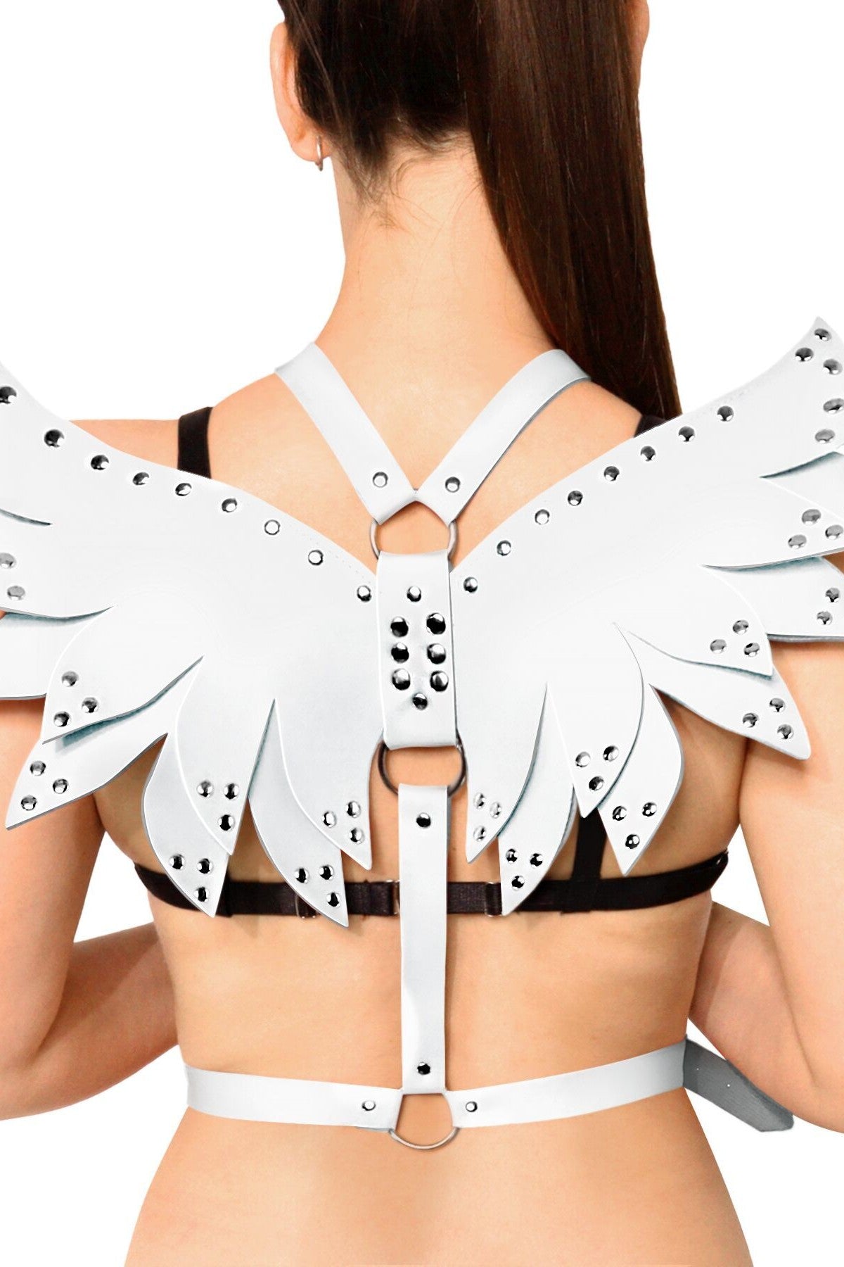 Портупея с крыльями Wings white