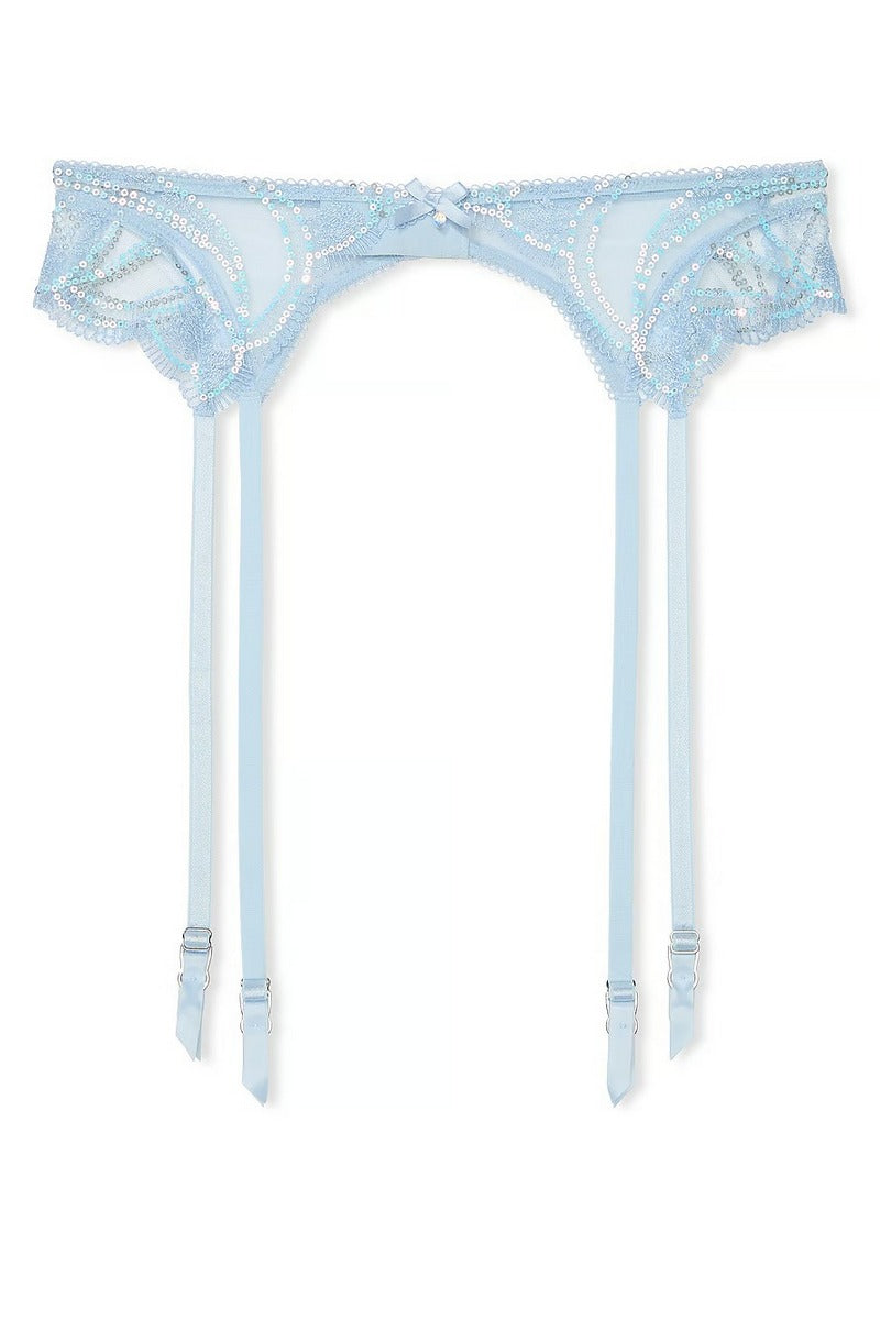 Пояс для чулок + трусики 214151144 blue