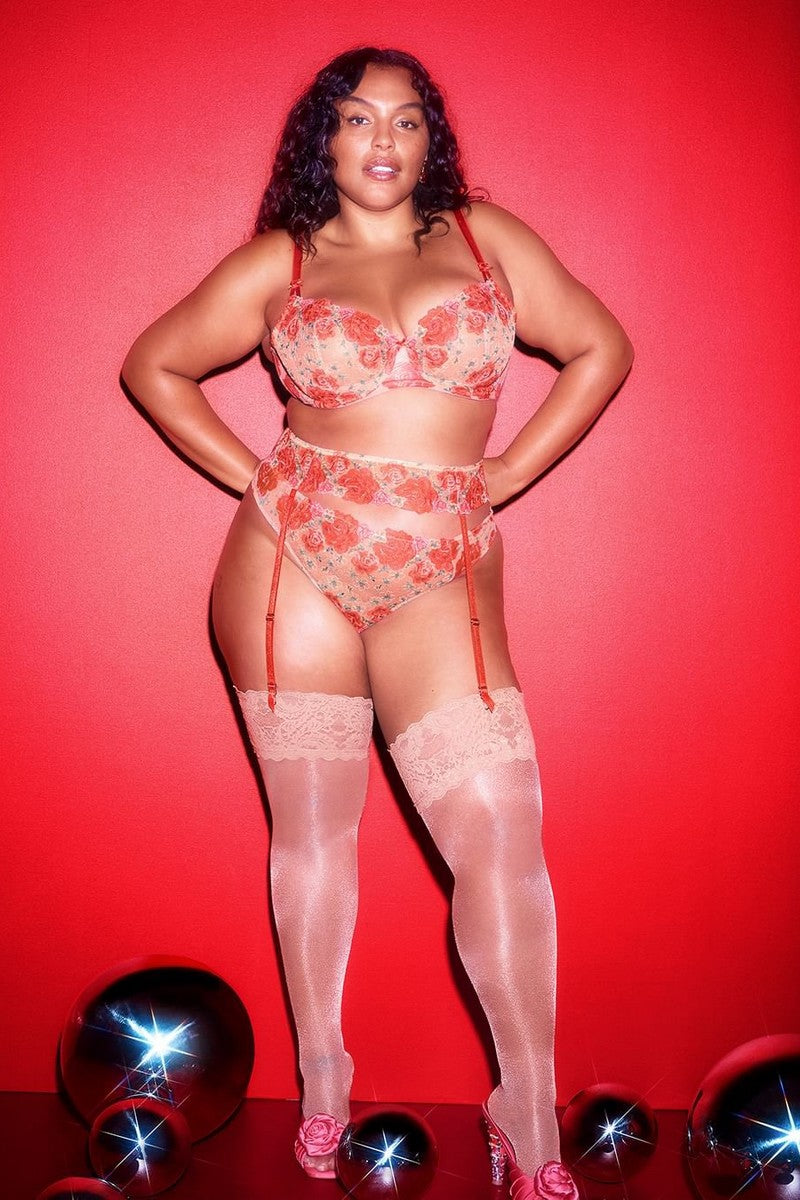 Пояс для панчох з вишивкою 838164196 Victoria`s Secret
