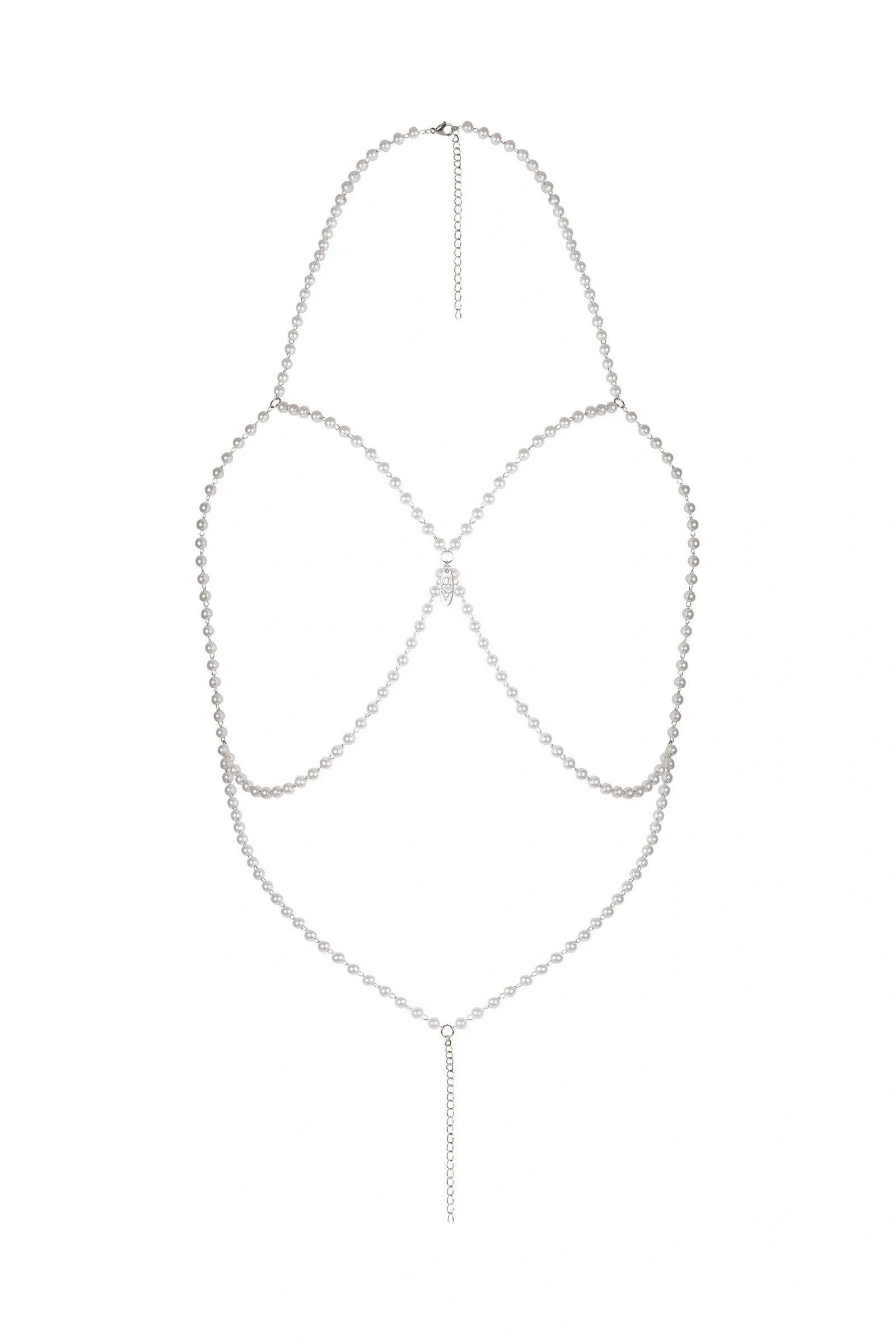 Прикраса на грудях Lyxa jewelry cupless bra Obsessive