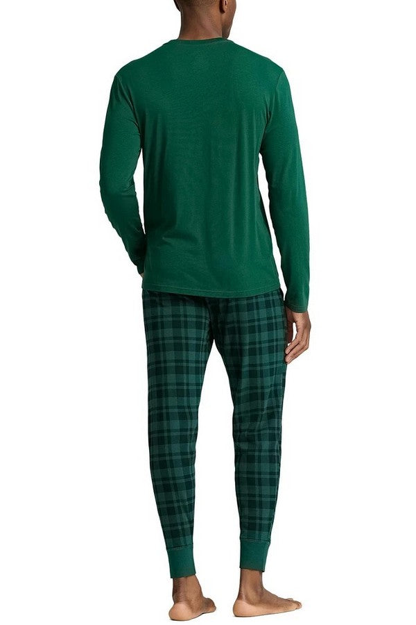 Мужская пижама с логотипом 110507391 green