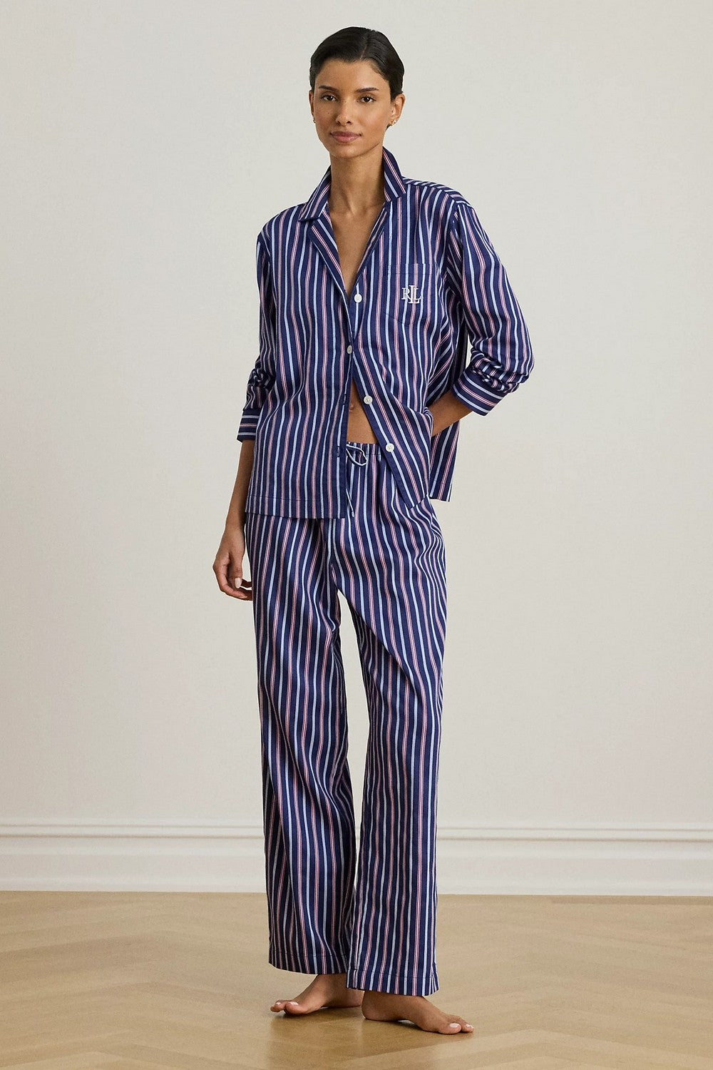 Піжама в смужку 242289176 blue Ralph Lauren