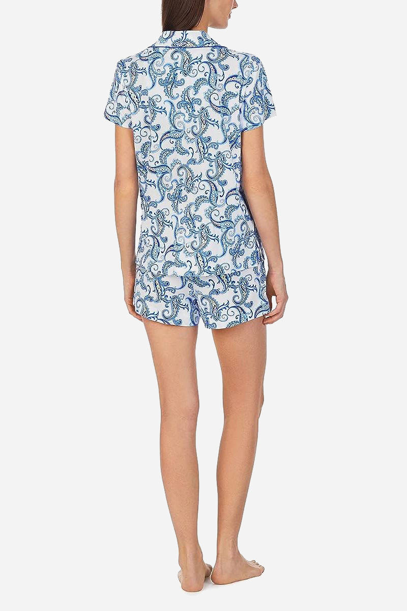 Хлопковая пижама на пуговицах 376707782 white