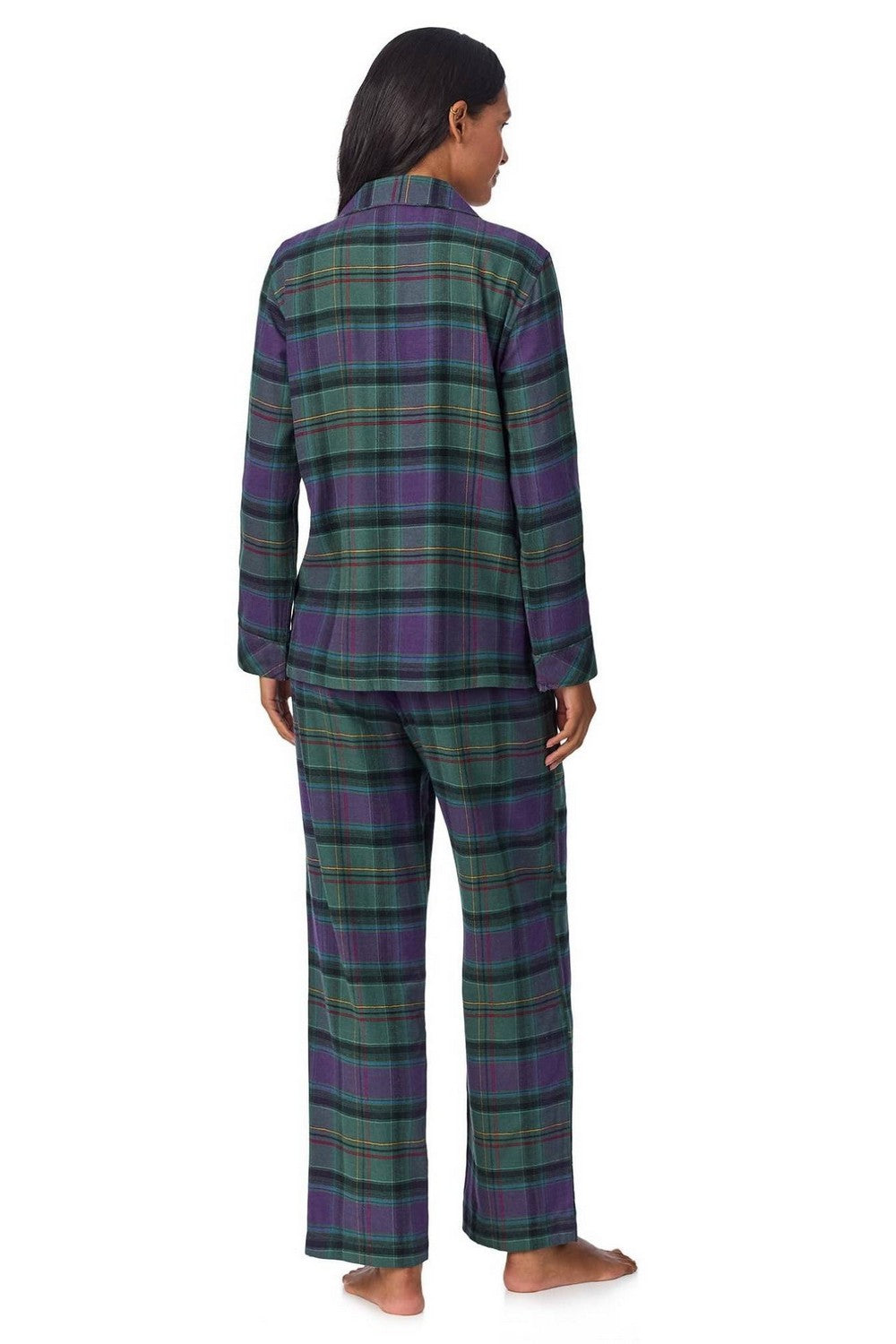 Хлопковая пижама с брюками 882194600 green