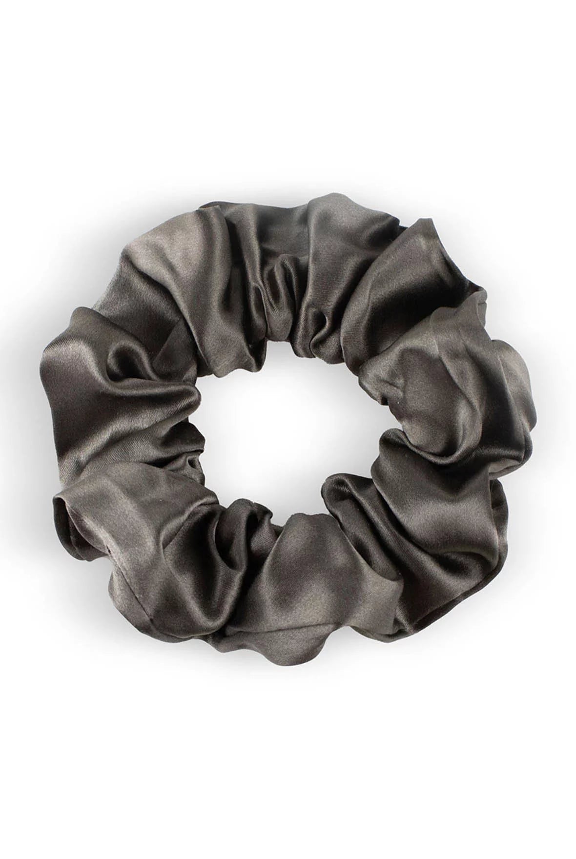 Шелковая резинка для волос 250001-57 future brown