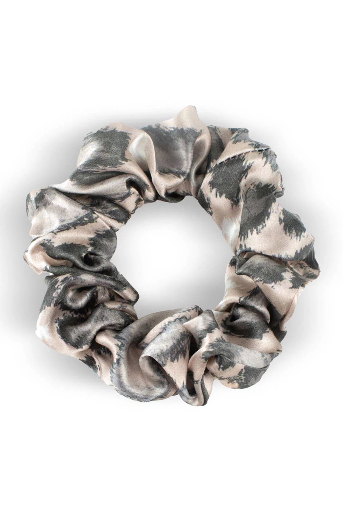 Шелковая резинка для волос 250001-57 snow leopard