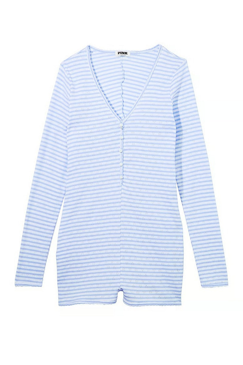 Домашний хлопковый ромпер 949382348 blue