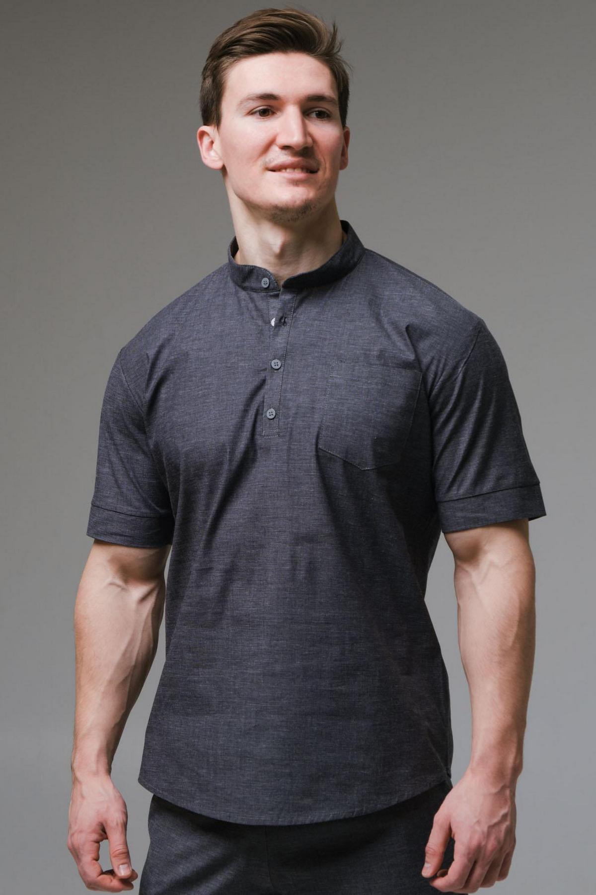 Мужская хлопковая рубашка 1613/69009