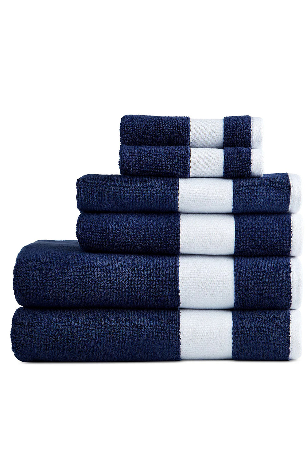 Набор полотенец 210143553 (6 шт.) blue