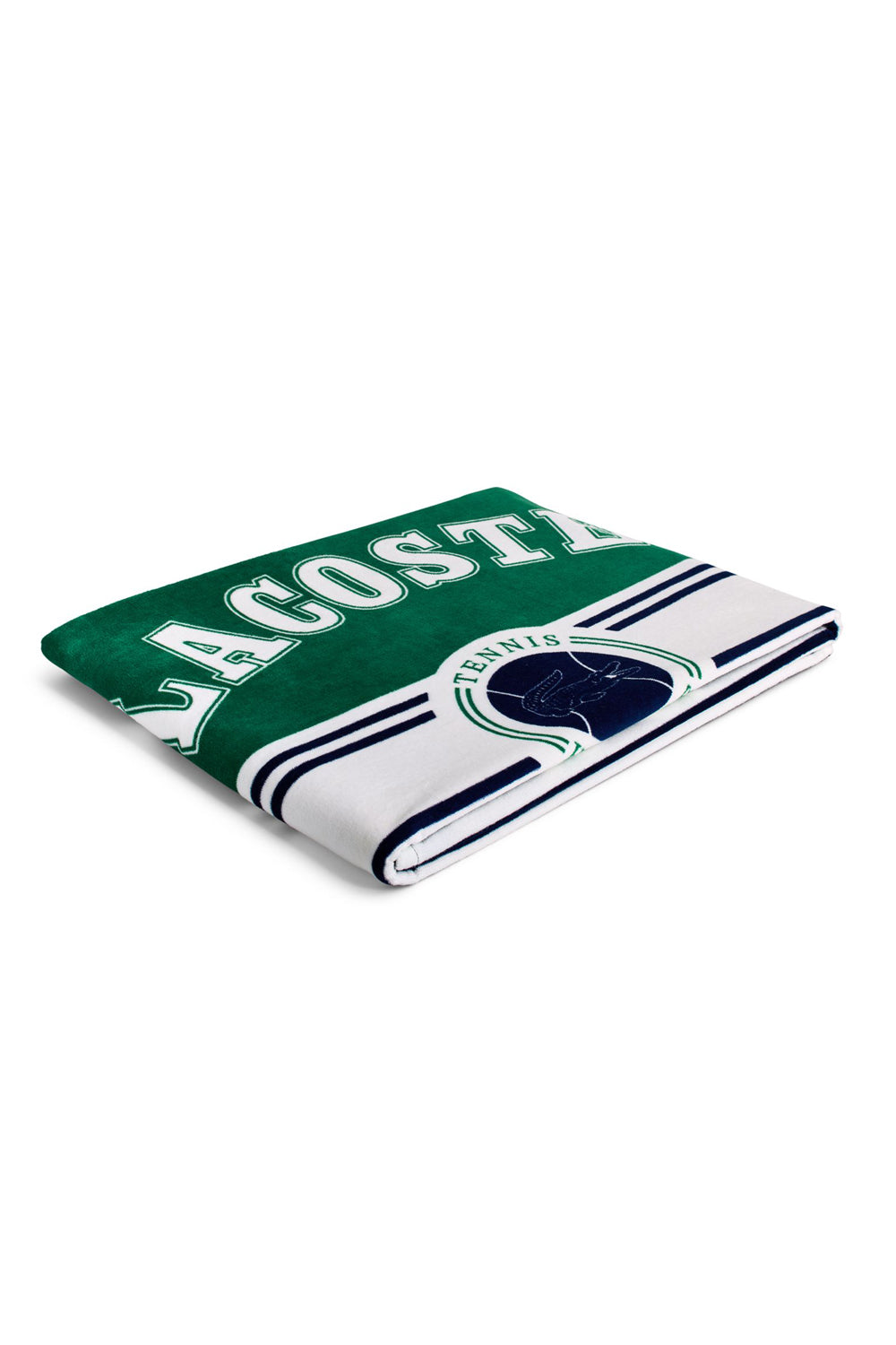 Пляжний рушник 471397843 green Lacoste