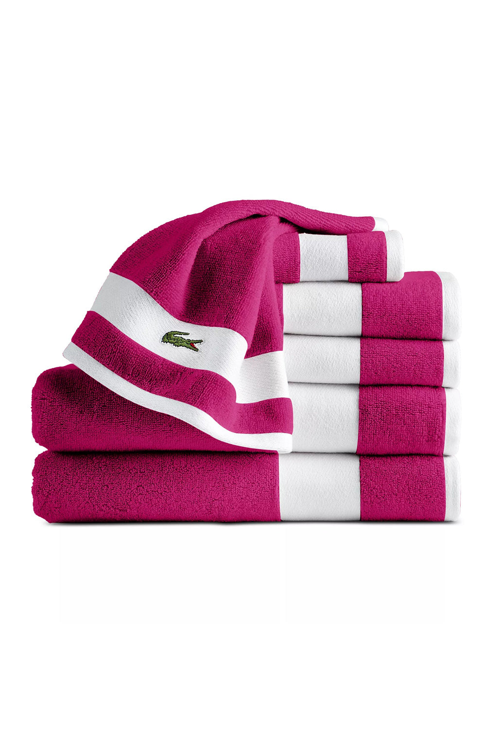 Комплект полотенец 473887326 (6 шт.) pink