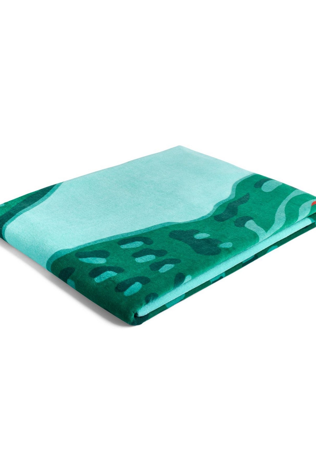 Пляжний рушник 640453066 green Lacoste