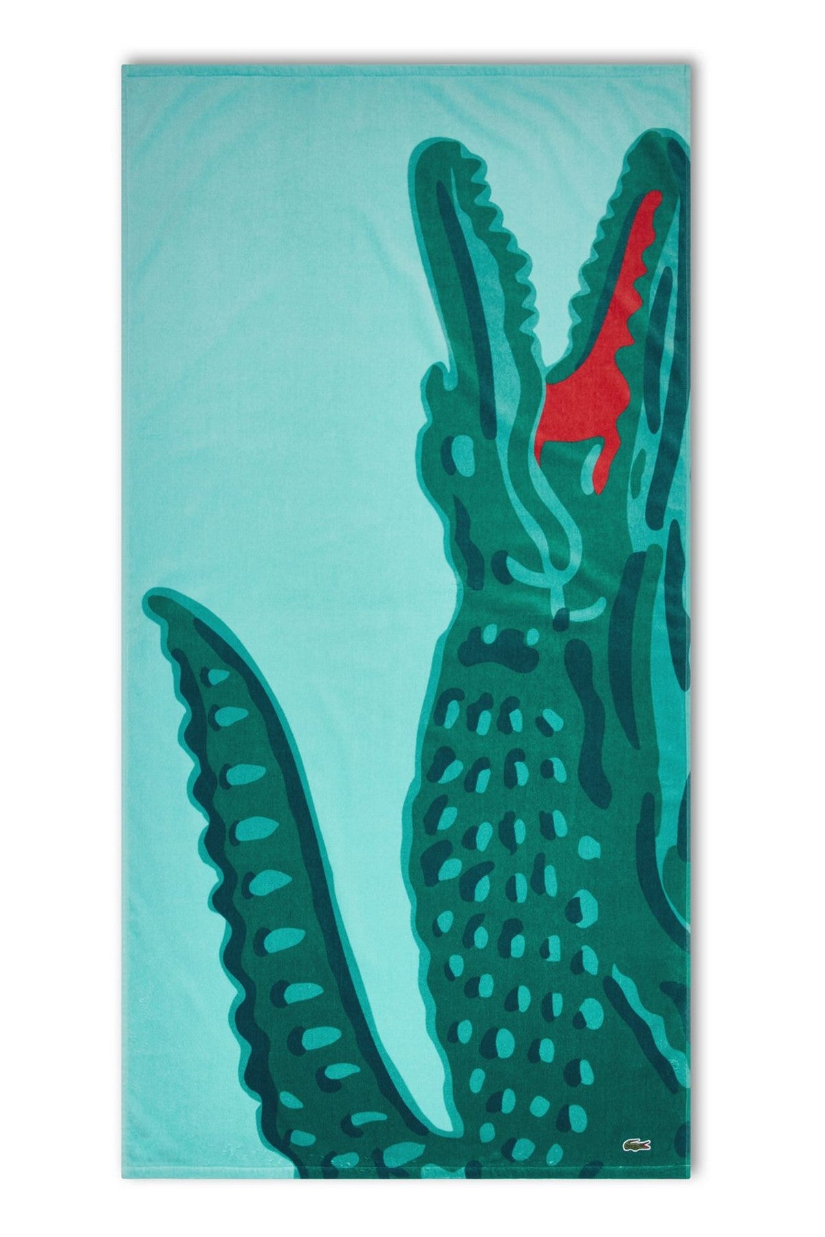 Пляжний рушник 640453066 green Lacoste