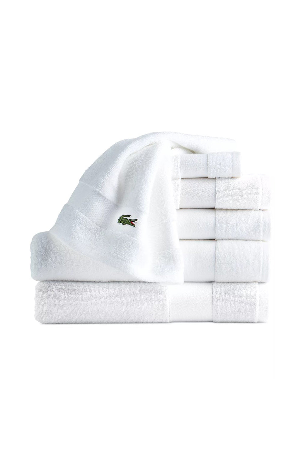 Комплект рушників 706280834 white Lacoste