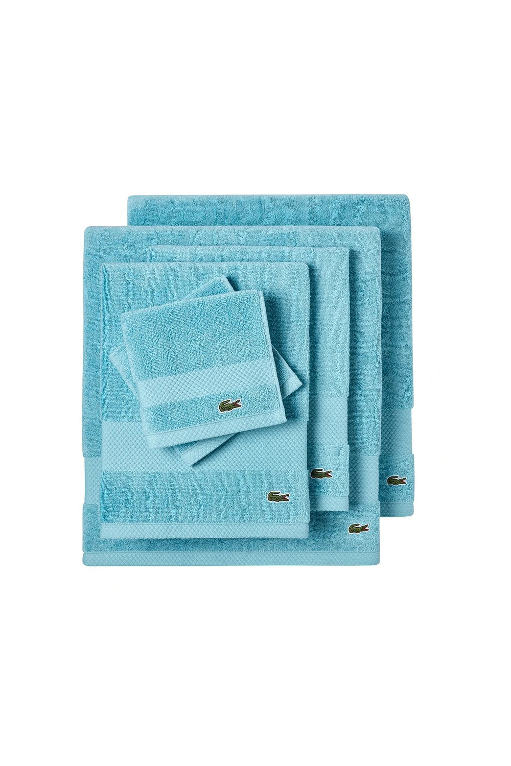 Комплект рушників 779411256 blue Lacoste