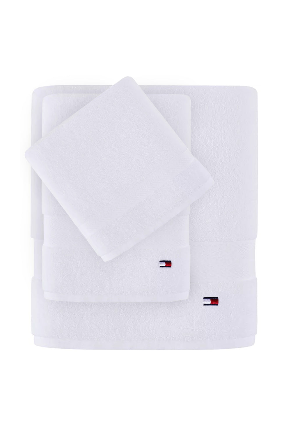 Комплект рушників 104153650 white Tommy Hilfiger