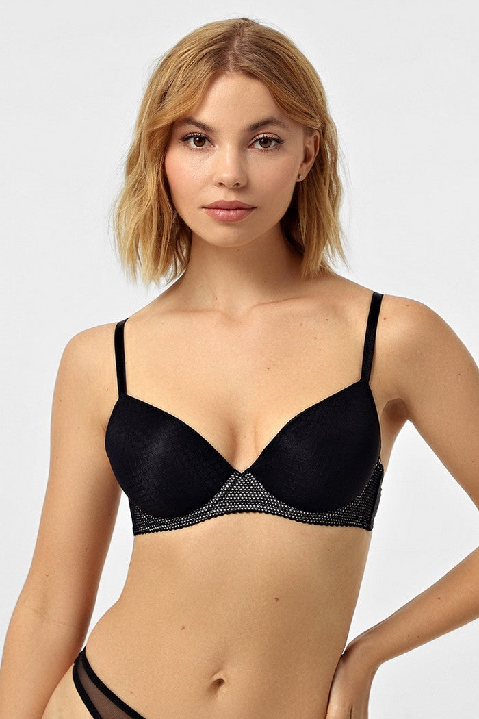 Бюстгальтер с плотной чашкой IM-1119/1 black