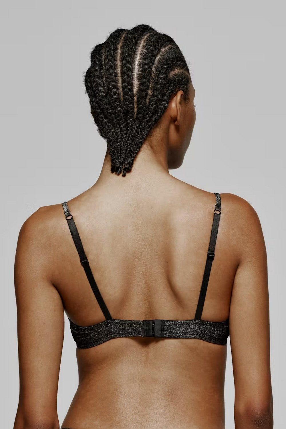 Блискучий бюстгальтер бандо 3500214 Carreras black