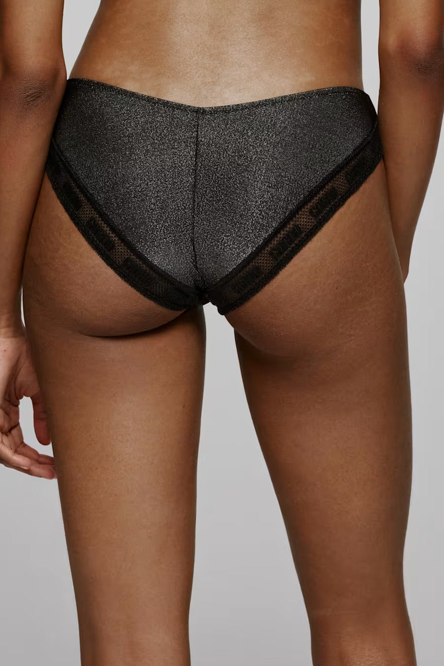 Трусики слип с люрексом 3500250 Carreras black