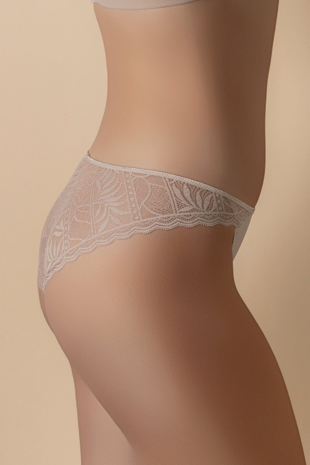 Трусики сліп із мереживом Mara 3139/LBI beige Selene