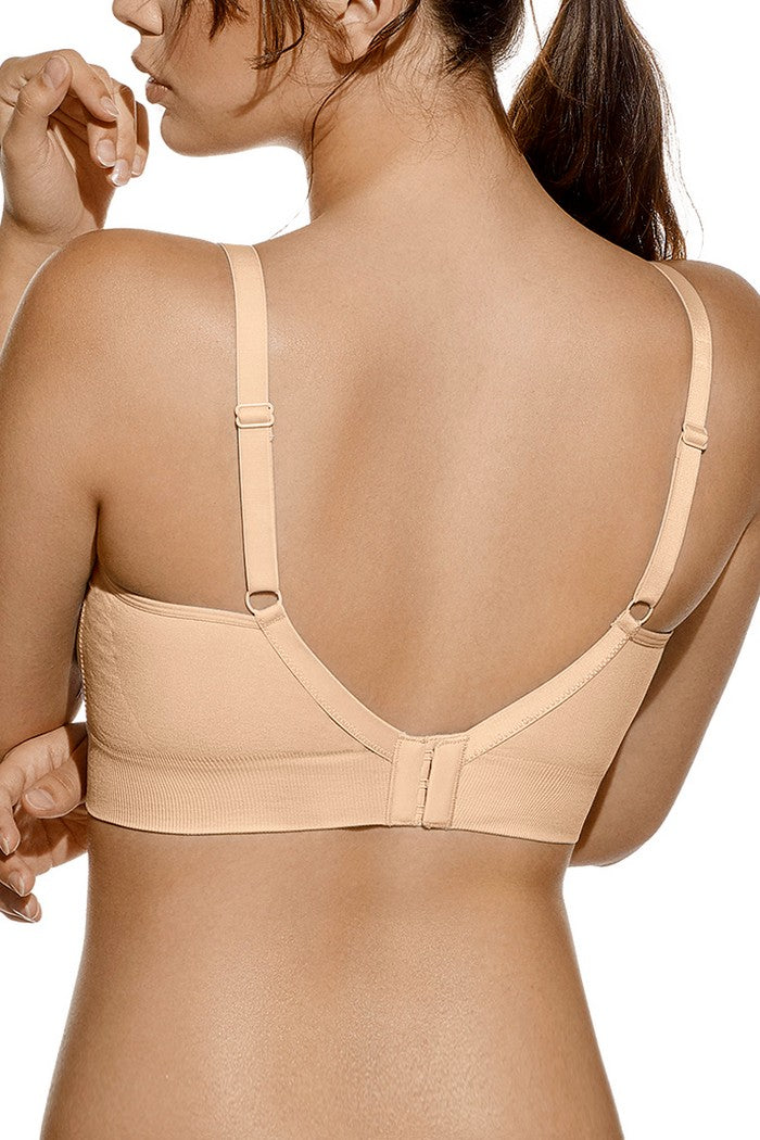Бесшовный бюстгальтер для кормления Jana beige