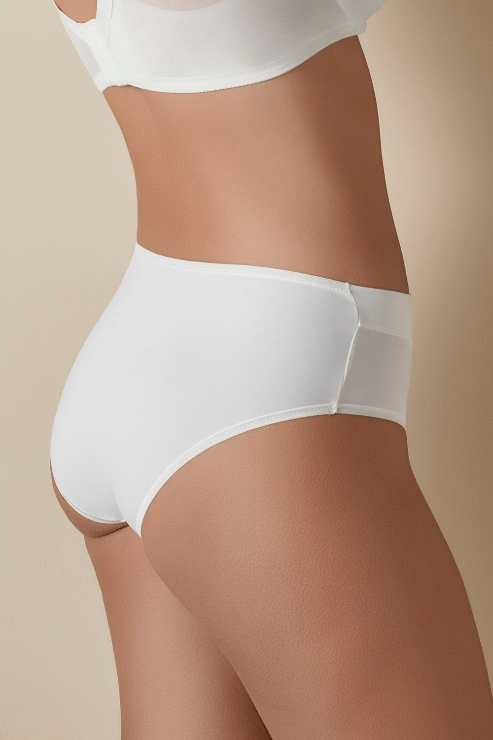 Трусики слип с микросеткой Katia 3132/LMD milk