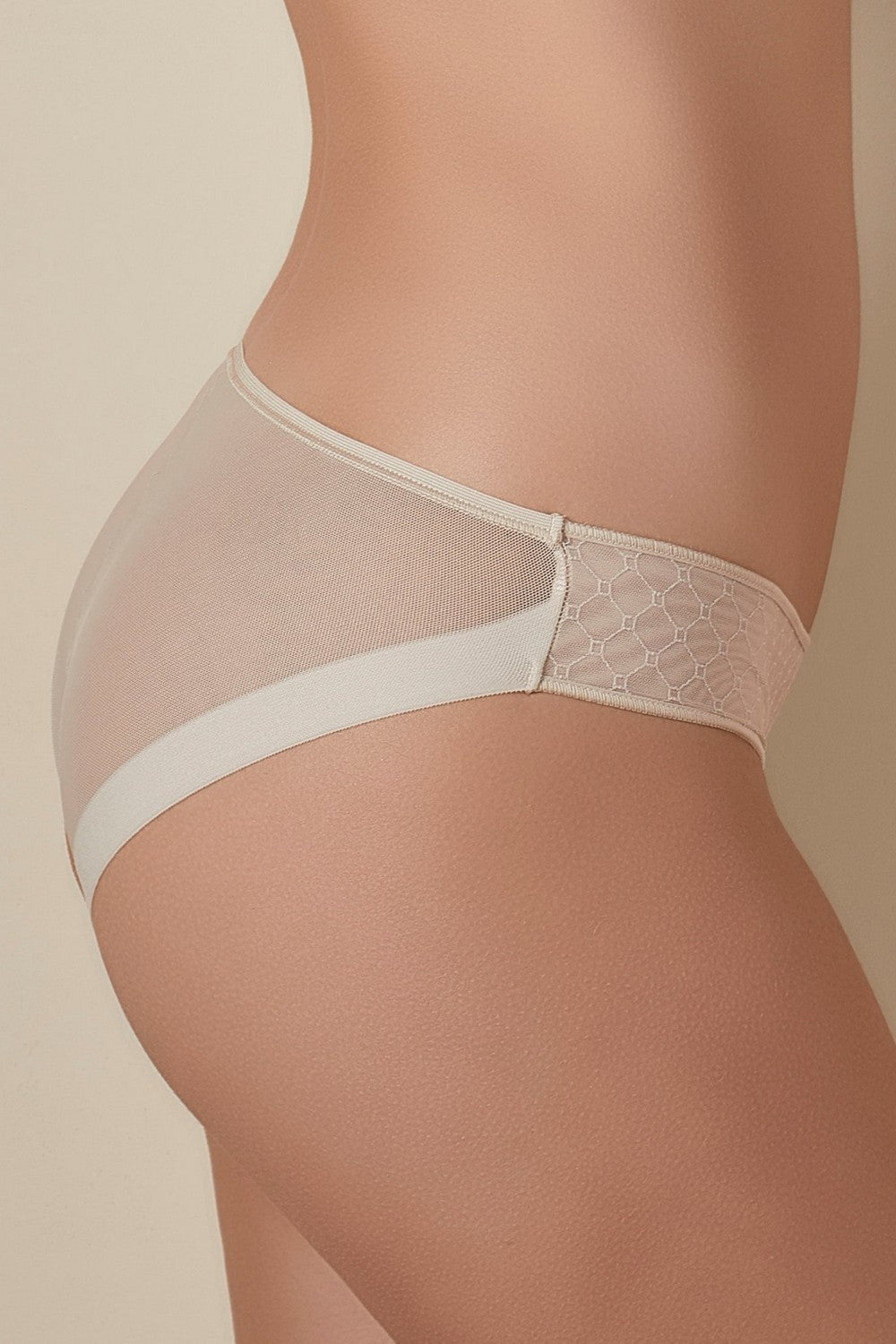 Трусики сліпи з мікросітки Katia 3133/LBI beige