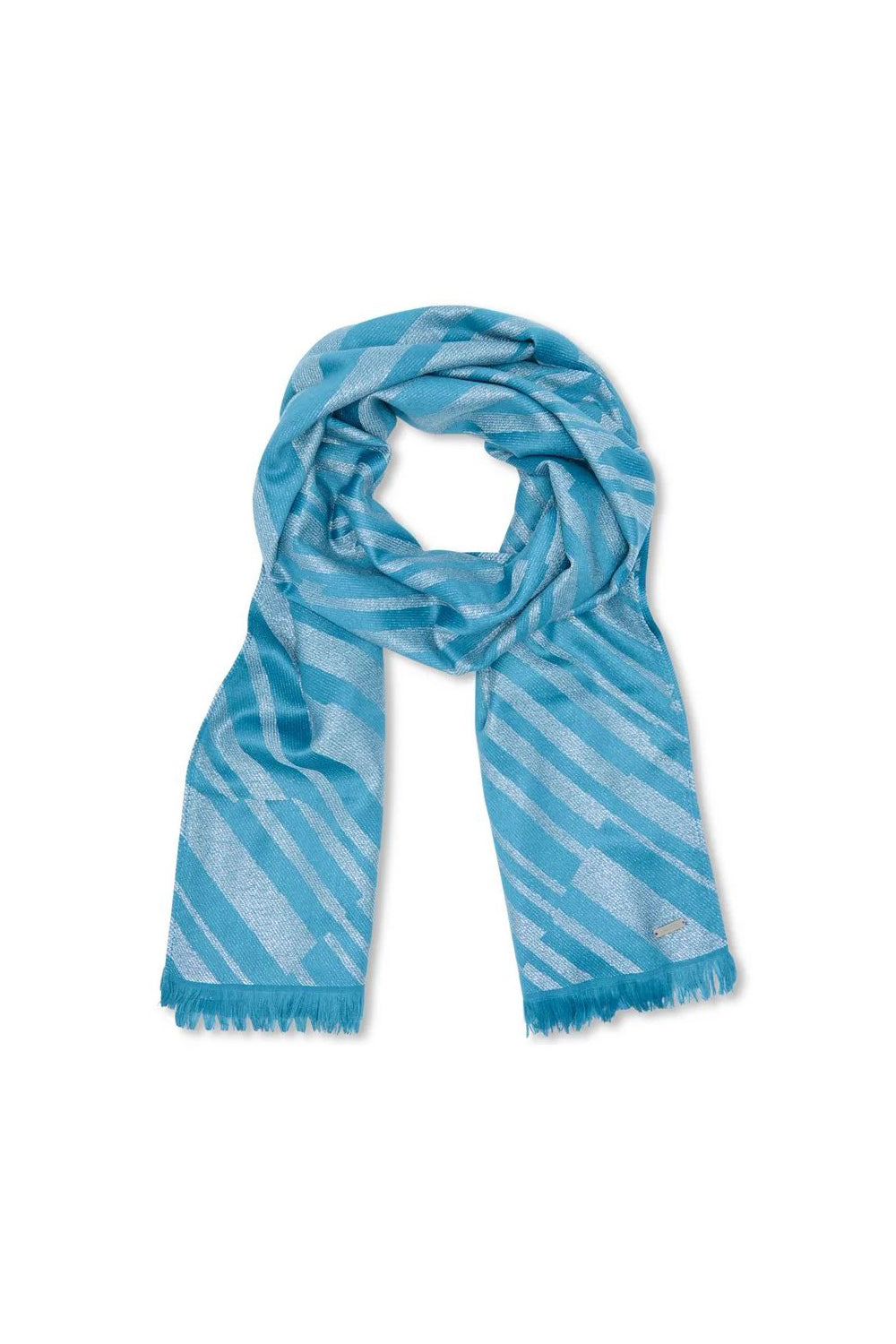 Шарф з люрексом 299700512 blue