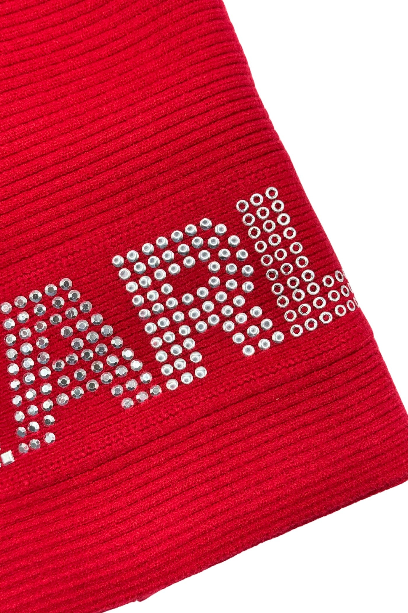 Шарф с пайетками 81341801 red